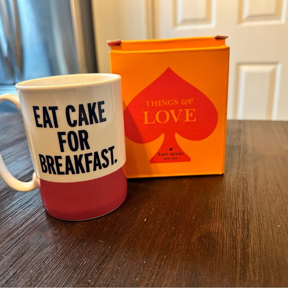 New in box Kate Spade mug